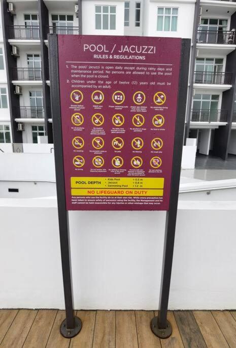 A1403 JB CITY SKS HABITAT LARKIN 2BR 6Pax 100mbps NETFLIX!! By STAY Johor Bahru Esterno foto